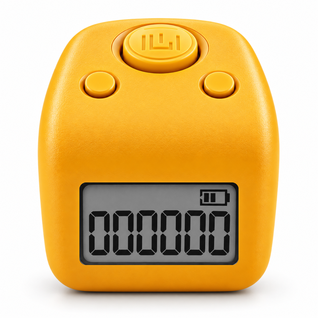 Most Durable 60 Lakh Naam Japa Counter with a noiseless button, designed for quiet and focused Naam Jap. This digital Japa Counter is ideal for chanting, meditation, prayer and mantra practice, and can also be used as a Jaap Counter, Chanting Counter, Mala Counter and Mantra Counter.