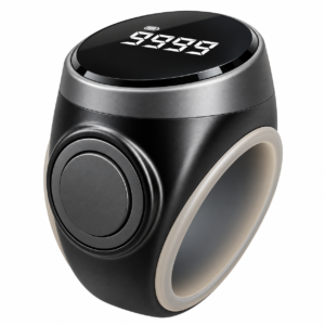 Portable Ring Naam Japa Tally Counter - 1 Lakh Counting