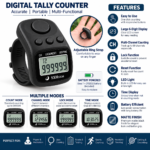 1 Crore Naam Japa Counter with 12-channel digital counting, soft buttons, auto power off, long battery life, water-resistant design and premium matte finish for Naam Jap, chanting, meditation and prayer.