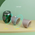 The image shows a Portable Ring Naam Japa Tally Counter with a 1 lakh counting capacity, designed for easy Naam Jap, chanting, meditation and prayer. Its compact ring design makes it convenient to carry and use as a Japa Counter, Jaap Counter, Chanting Counter, Mala Counter and Mantra Counter.